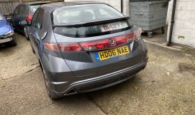 2006 HONDA CIVIC  MANUAL 141k MILES RUNS AND DRIVES WELL . MOT