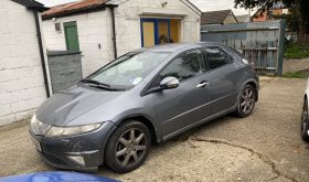 2006 HONDA CIVIC  MANUAL 141k MILES RUNS AND DRIVES WELL . MOT